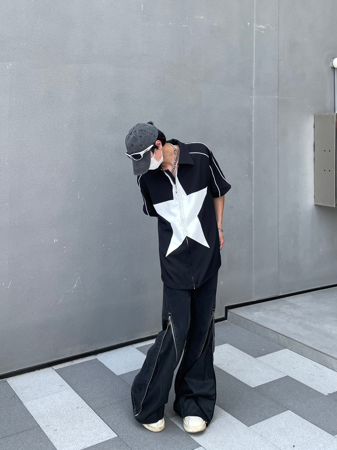 Star Splicing Shirts