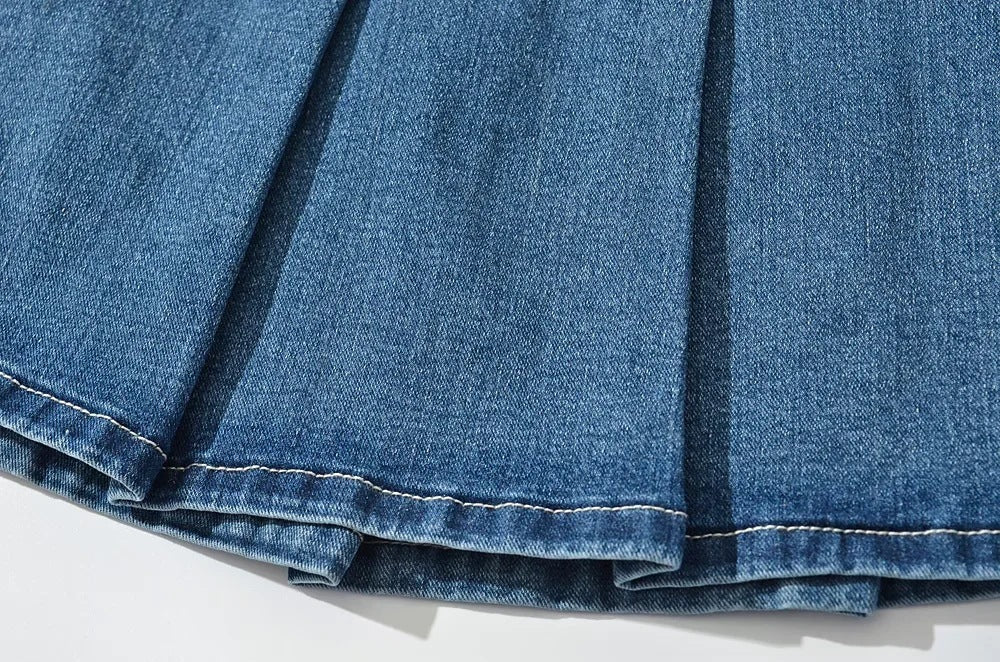 Vintage Denim Skirt