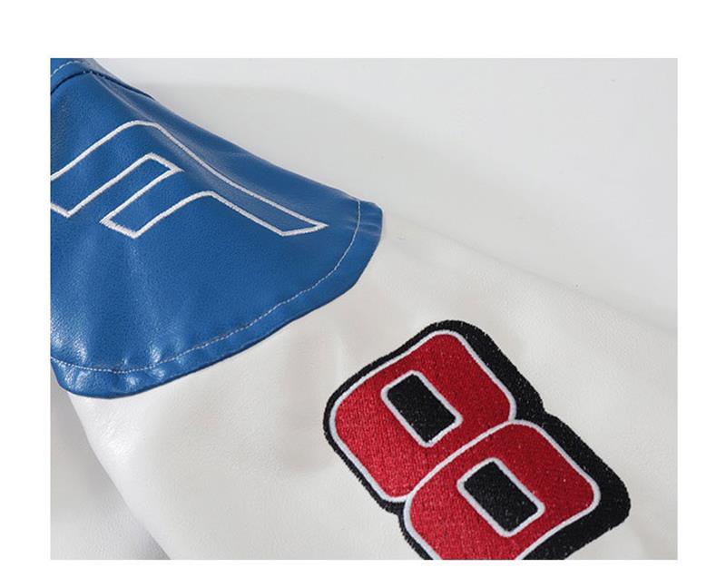 Biker Cropped Motorcycle Jacket