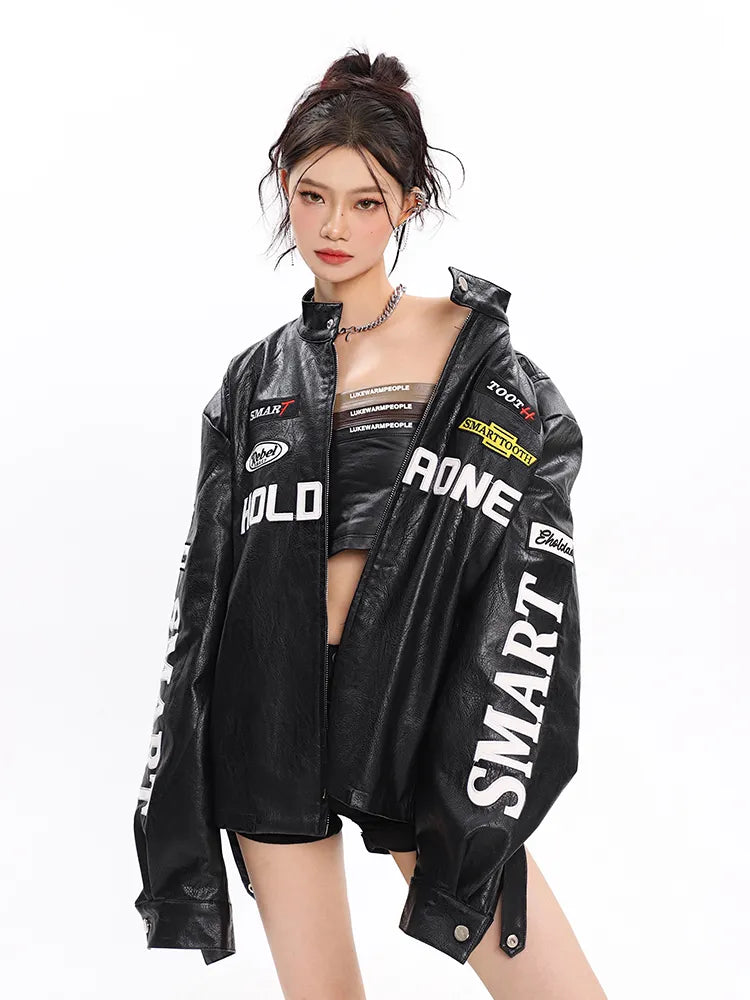 "HOLD A ONE" High Street Racing Jacket