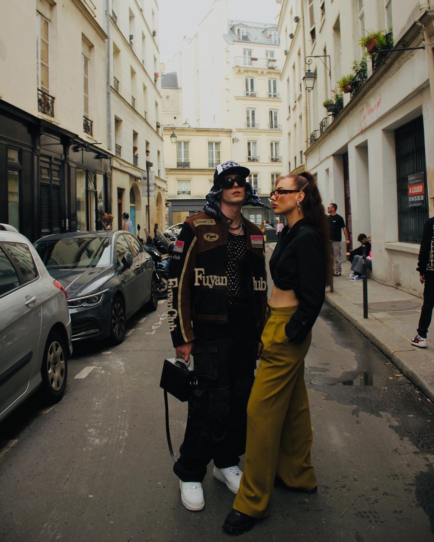 "FUYAN" RACING VINTAGE STREET JACKET