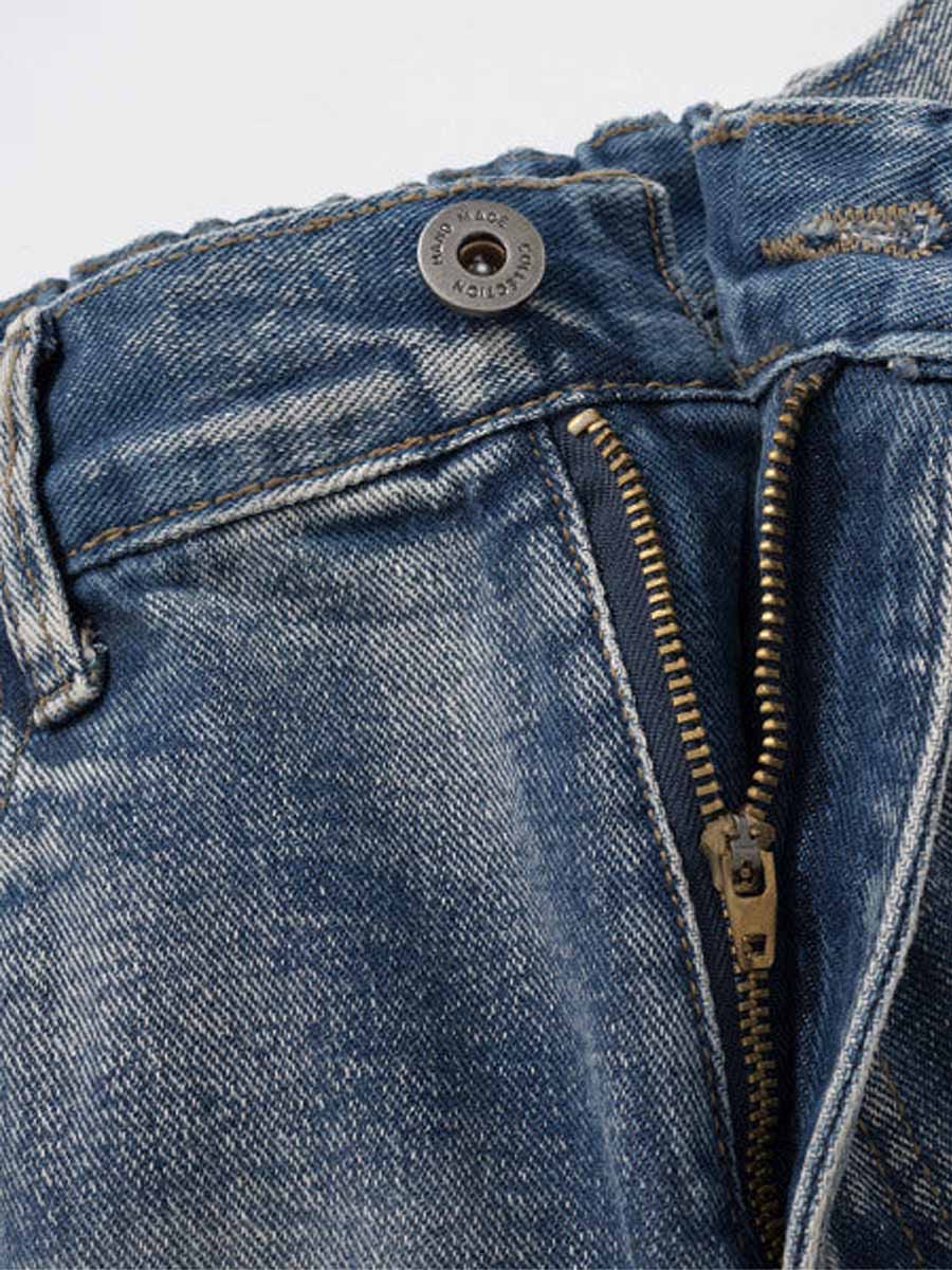 Letter Straight Pants