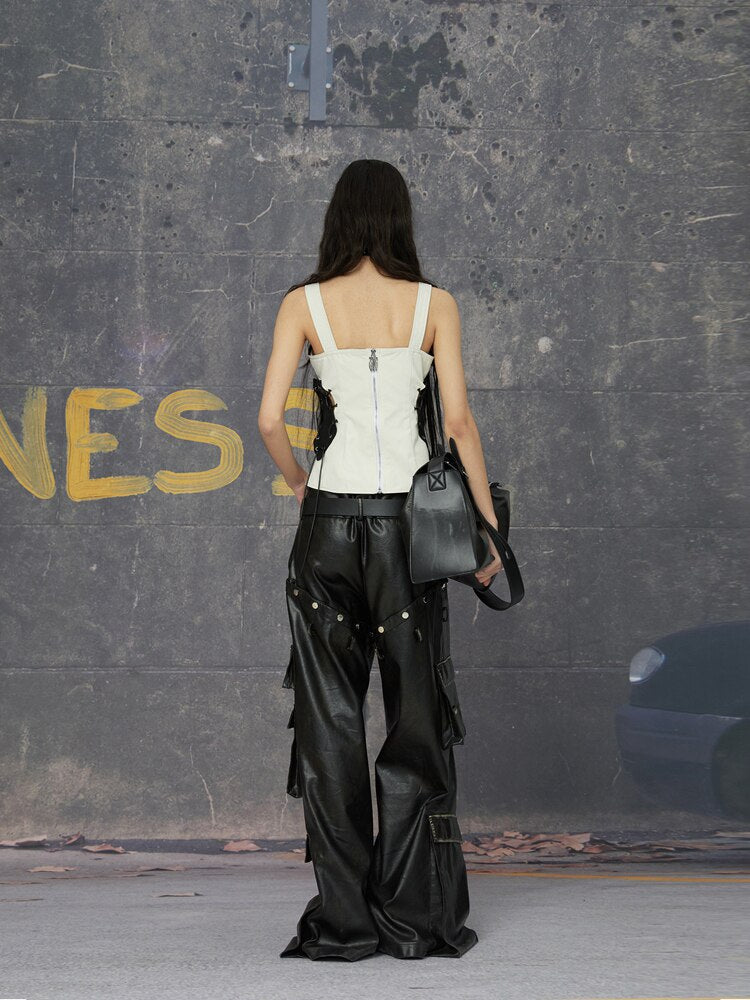 Letter Print Cropped Top