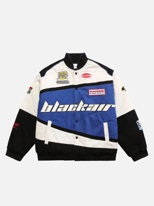 "Blackair" Retro Racing Jacket