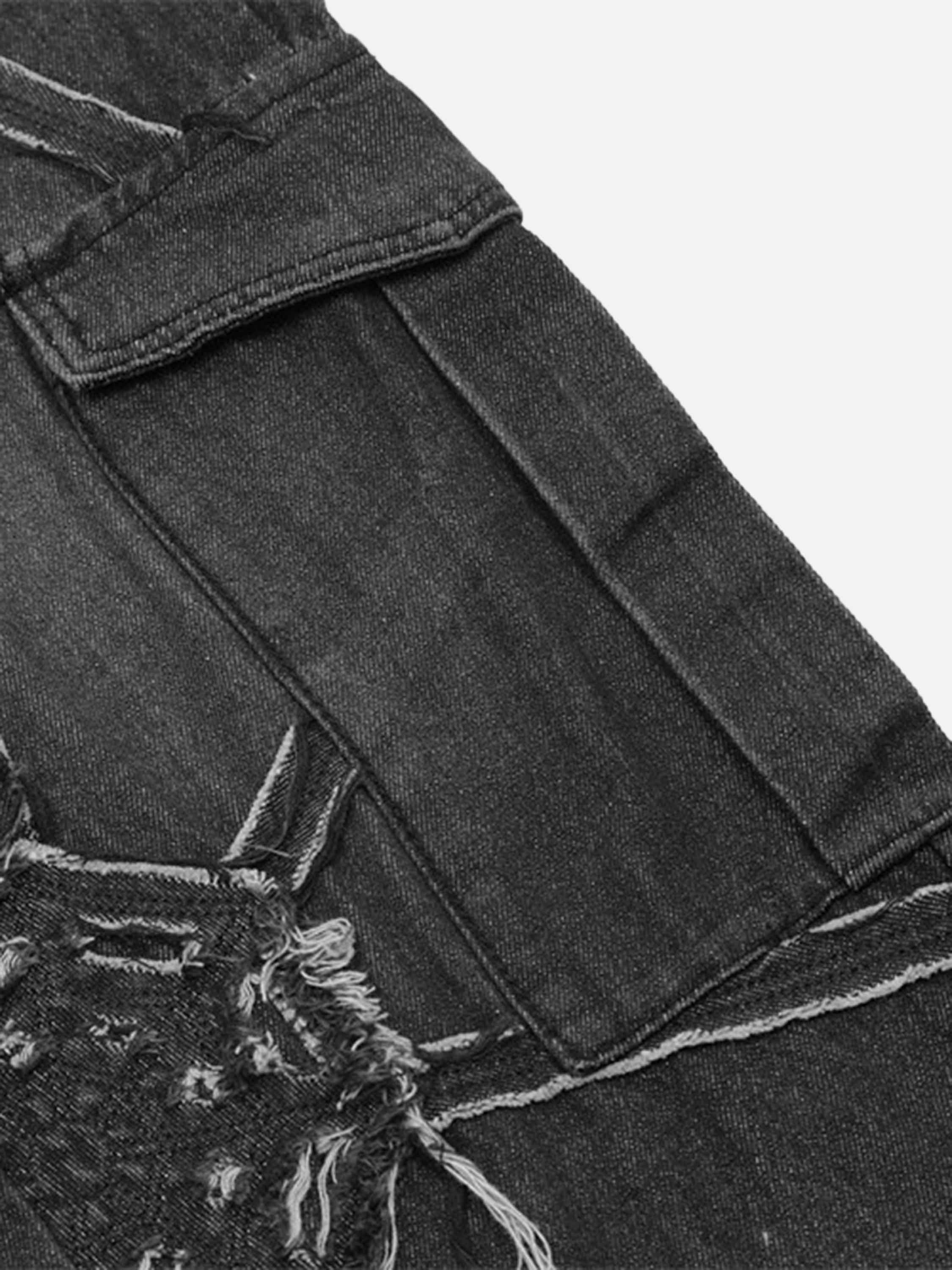 Street Spider Web Jeans