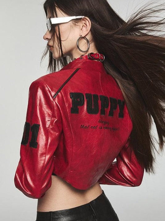 "Puppy" Concept Red Racing Jacket