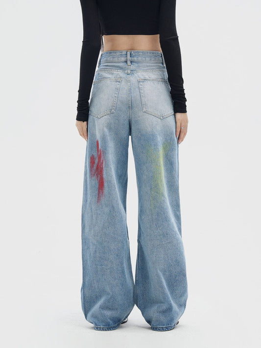 Graffiti Street Jeans