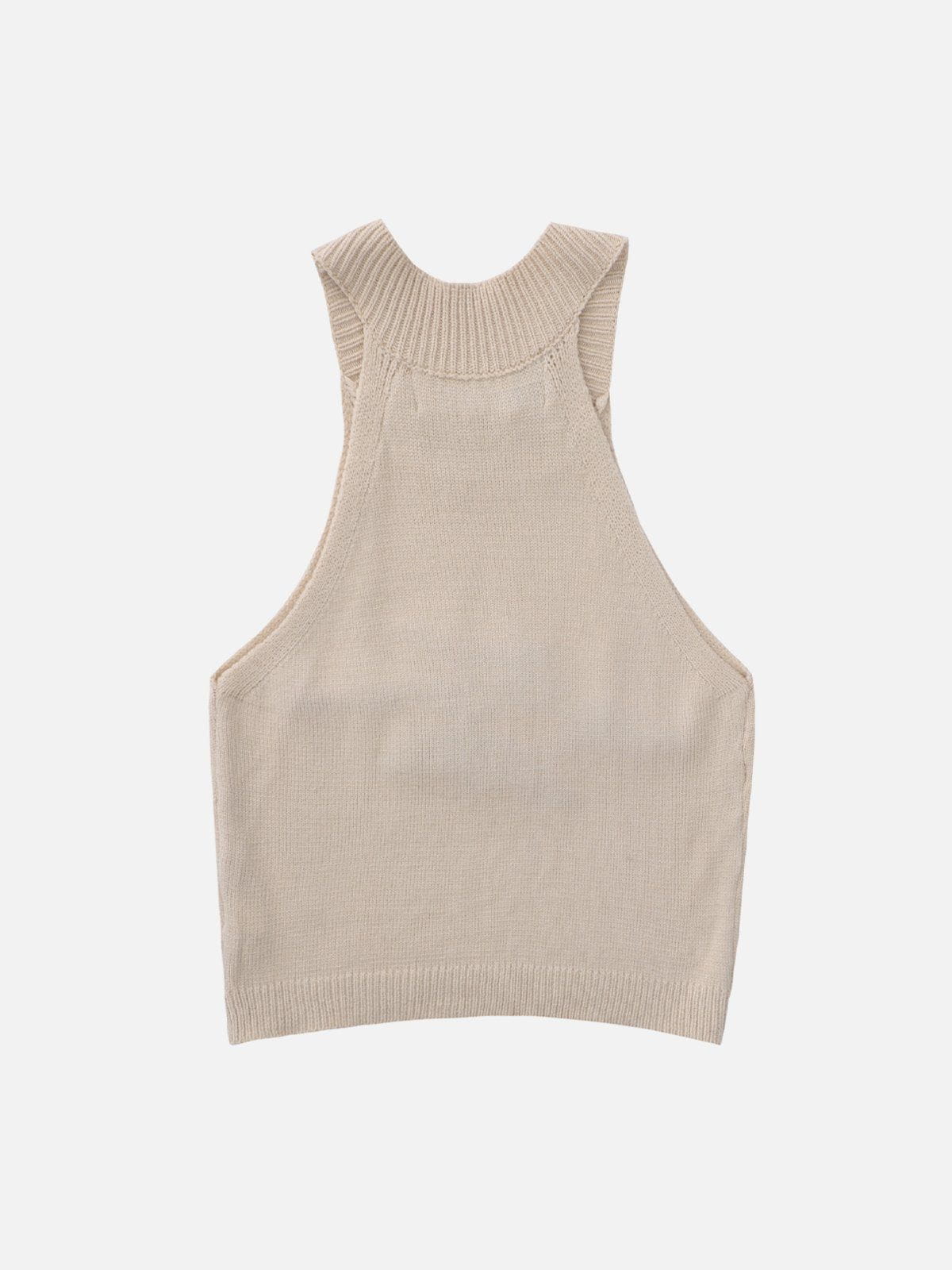 Spider Embroidery Knitting Top