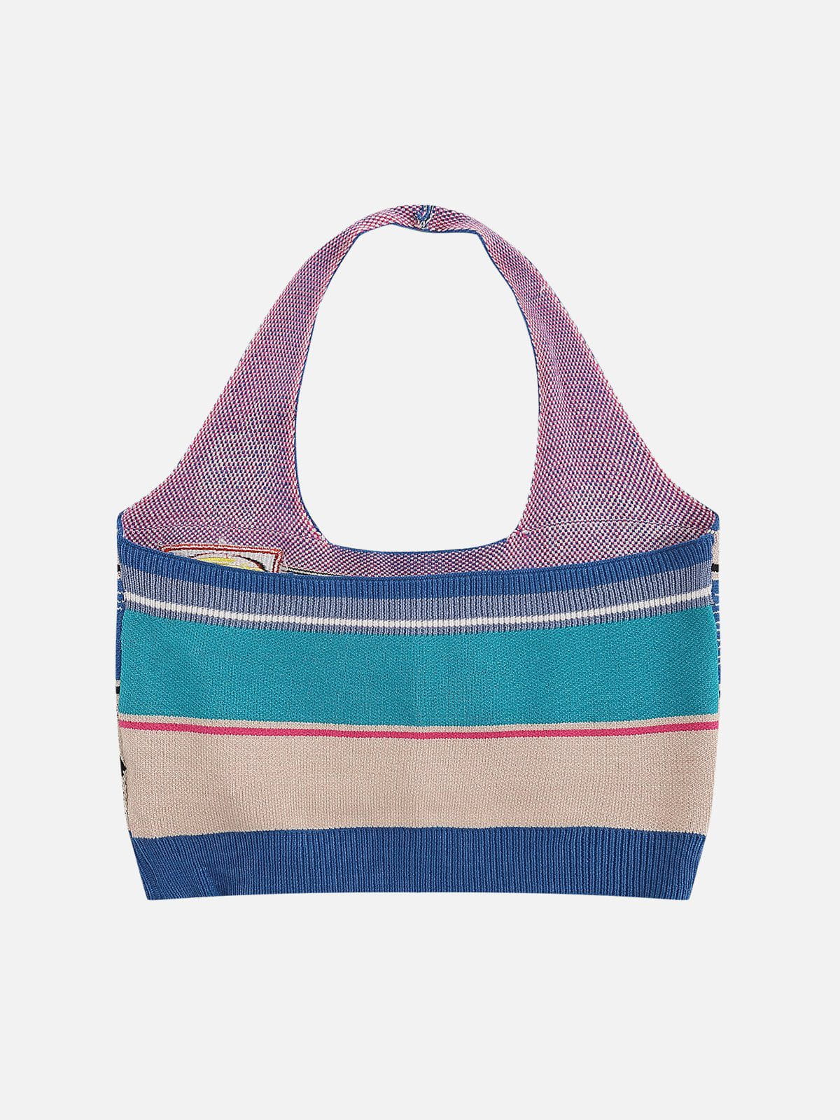 Hot Y2K Racing Knitting Top