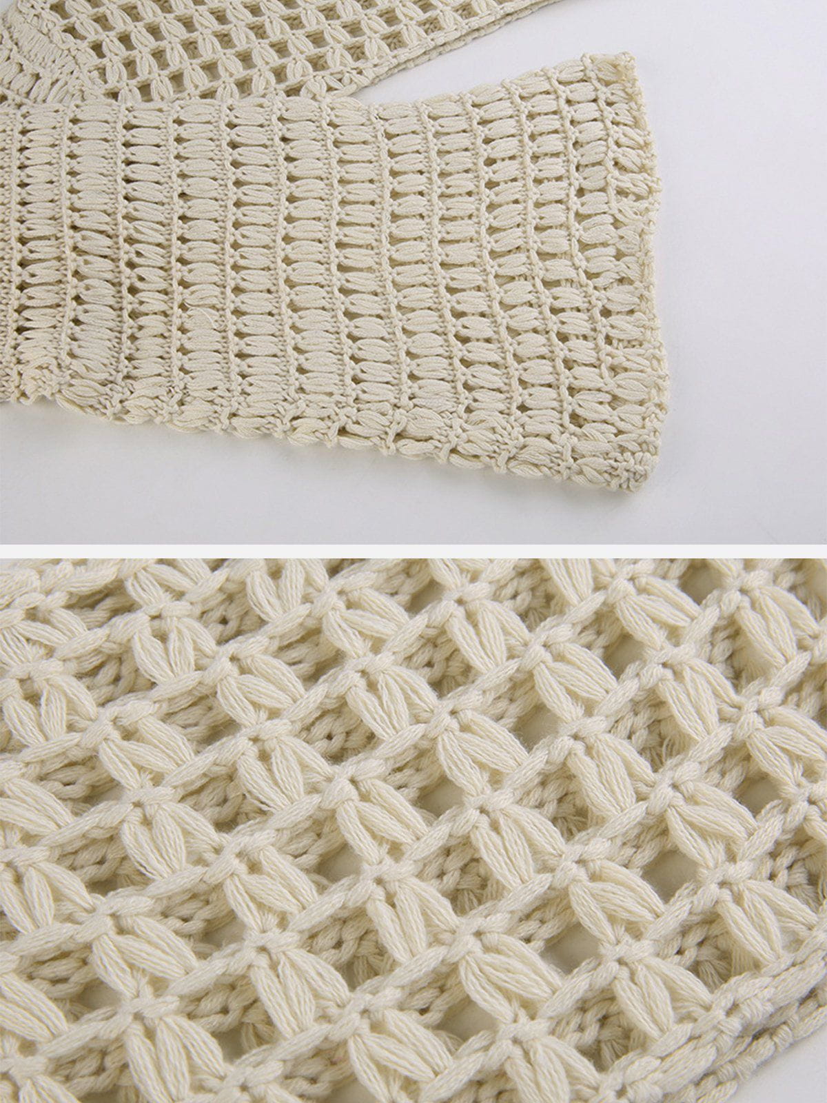 Hollow Out Sexy Knit Top