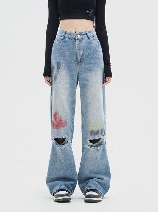 Graffiti Street Jeans