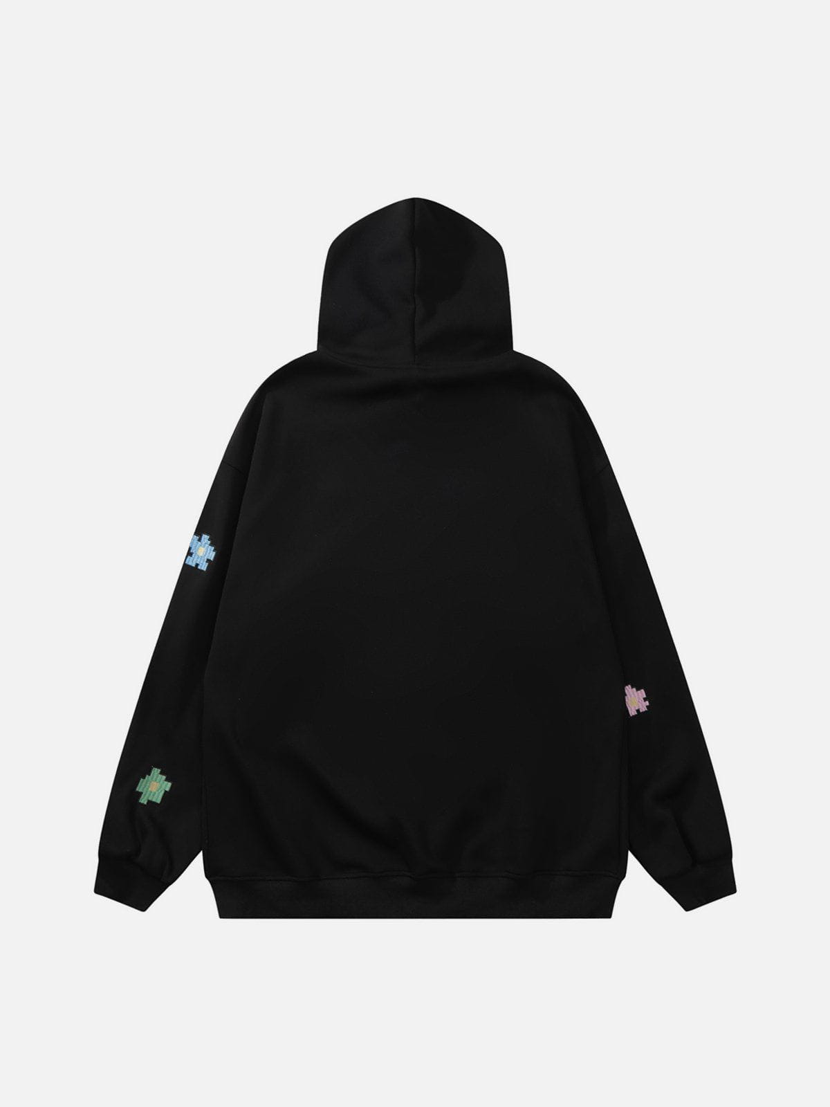 Colorful Zipper Hoodie