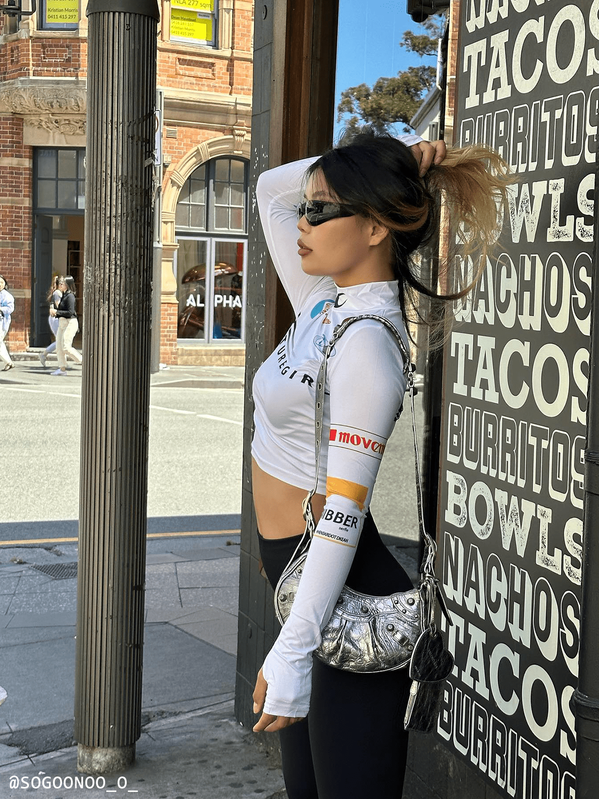 Future High Neck Racing Top