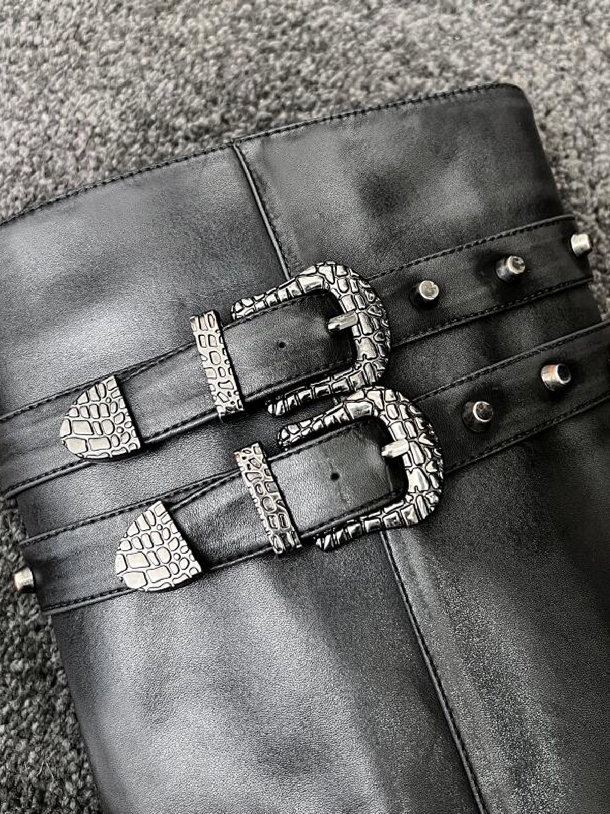 "Street Star" Long Fire Leather Shoe