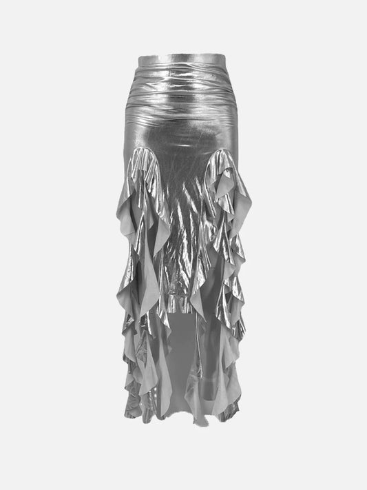 Hollow Fringe Skirt