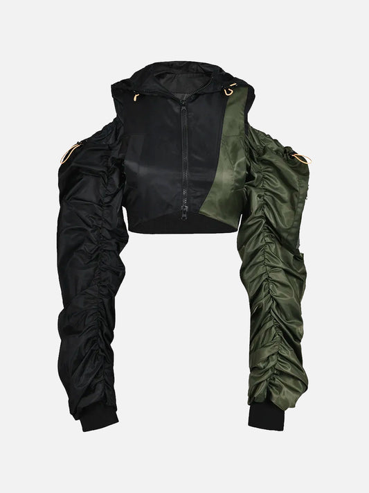 Parachute Cropped Jacket